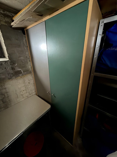 Freistehender holzschrank - freistehender, 2