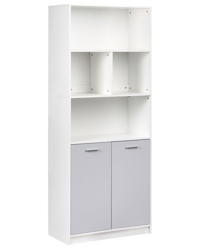Bücherregal standregal grau - standregal, /